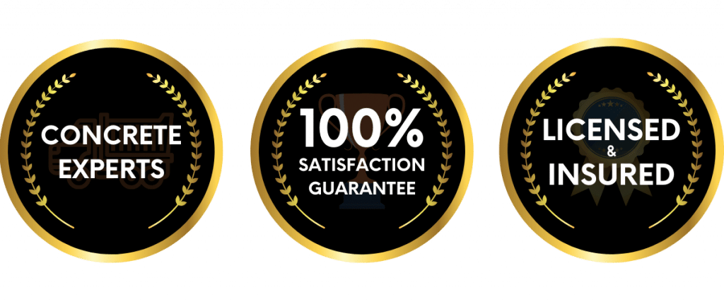 Genie Concrete Contractor Garland's Awards - Concrete Experts - 100 Percent Satisfaction Guarantee - License & Insured